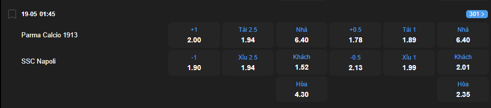 Tỷ lệ kèo Parma vs Napoli nhan-dinh-soi-keo-parma-vs-napoli-luc-01h45-ngay-19-5-2025-2
